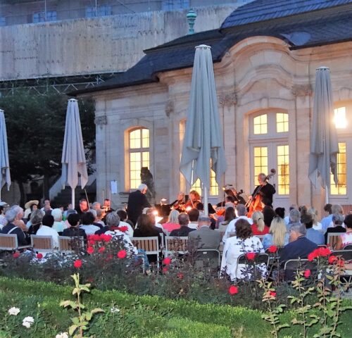 Rosengarten-Serenaden, Solokonzerte des Barock Bamberger Kammerorchester, Ltg. Gerhard Olesch