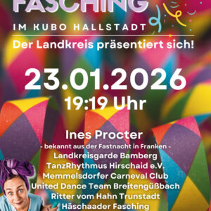 Fränkischer Fasching im KuBo - der Landkreis präsentiert sich