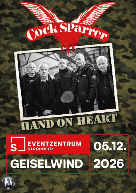 COCK SPARRER • HAND ON HEART