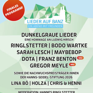 Lieder auf Banz: Ein Abend mit Freunden