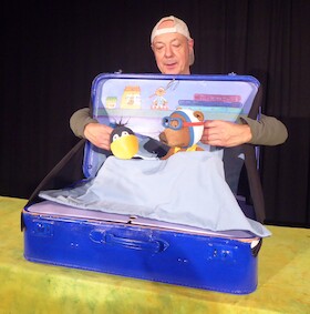 Kinder Theatertage 2026 – Theater Lanzelot: Der kleine Rabe Socke – alles mutig